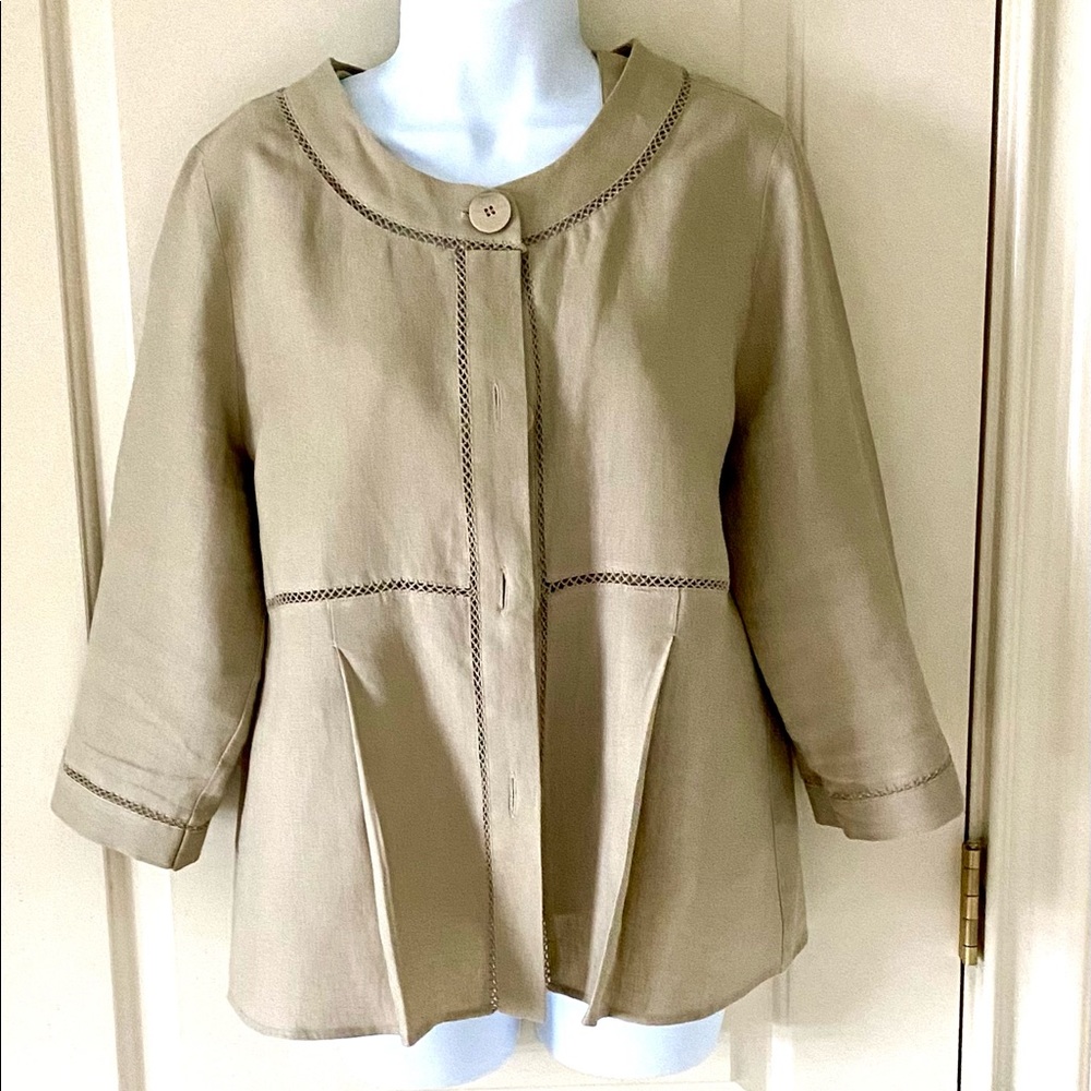 Linen Blazer & Top Set size 10/12